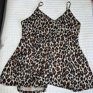 Leopard Romper